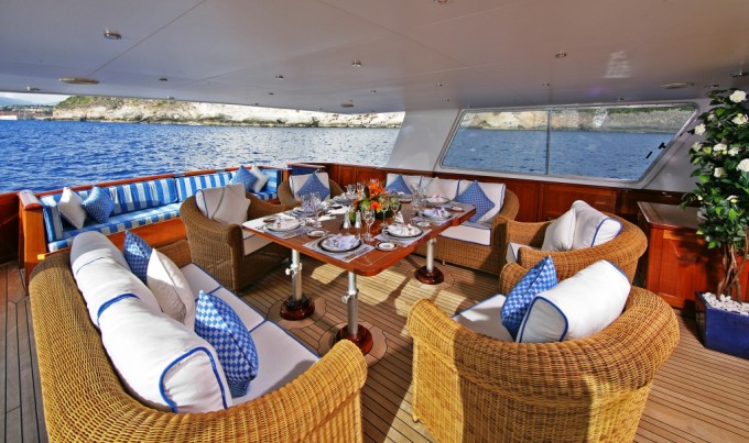 BLUE ATTRACTION -  Aft Deck